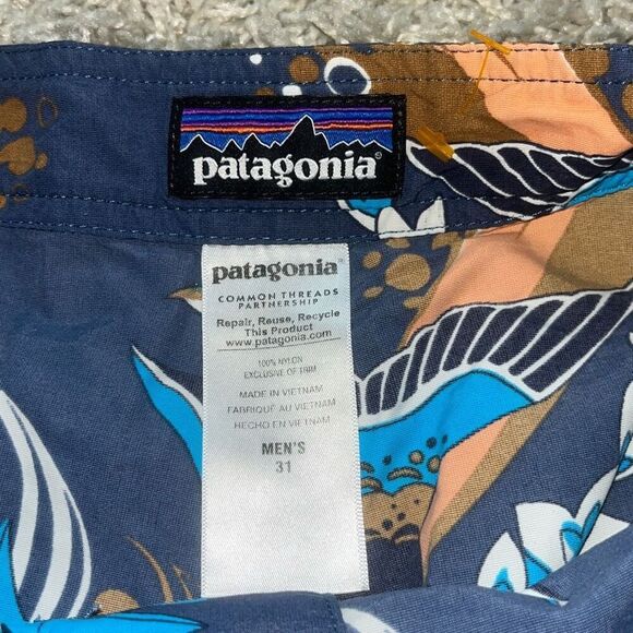 Patagonia Worn Wear Men’s Minimalist Wavefarer Board Shorts 31 - Picture 4 of 13